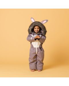 Dinoski Hop Bunny Snowsuit