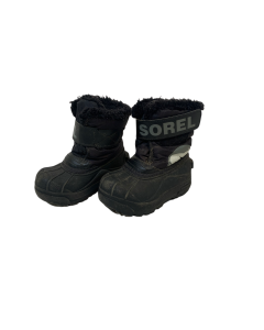 Sorrel Kids Snow Boots Black - Size 6 / EU24