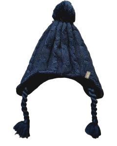 Pre-Owned Jack Wolfskin Navy Knitted Beanie